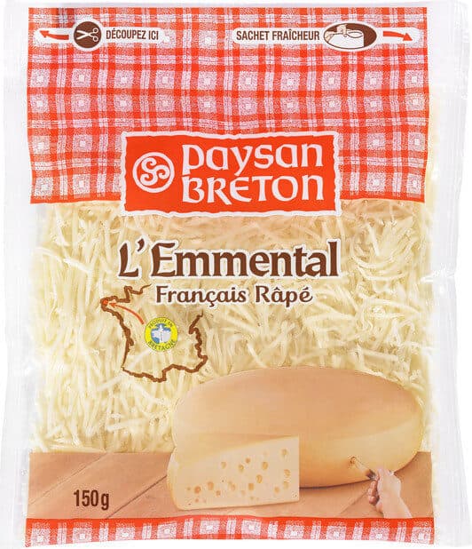 Paysan Breton Paysan Breton - L'Emmental Français Râpé packshot