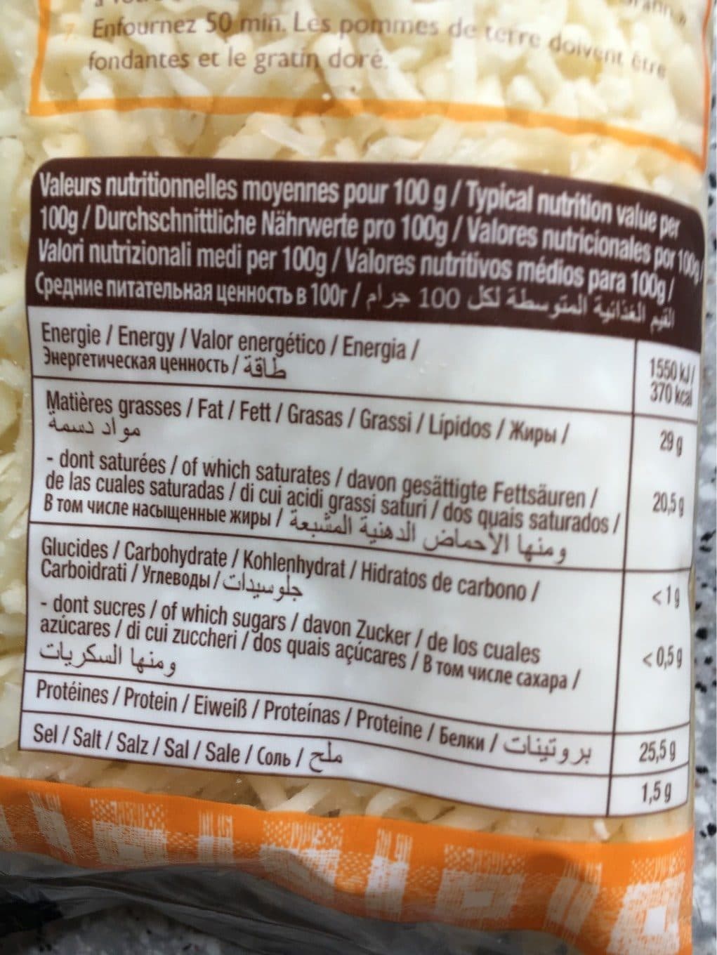 Paysan Breton SPECIAL GRATIN RAPE packshot