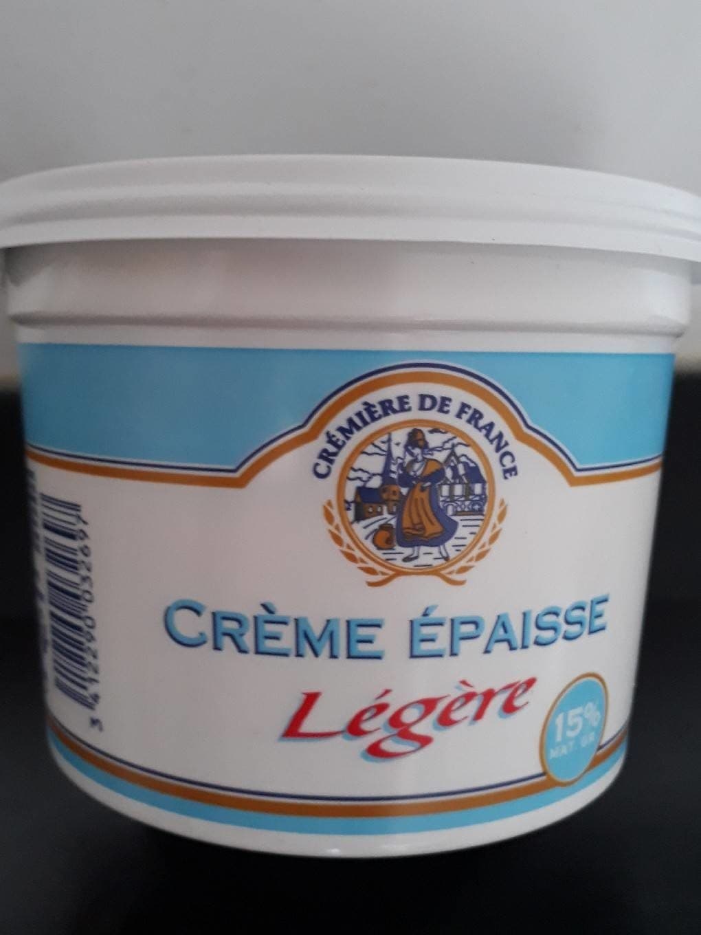 Crémière De France Crème épaisse légère packshot