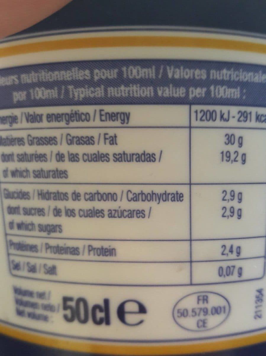 Open Food Facts Creme fraiche epaisse entiere packshot
