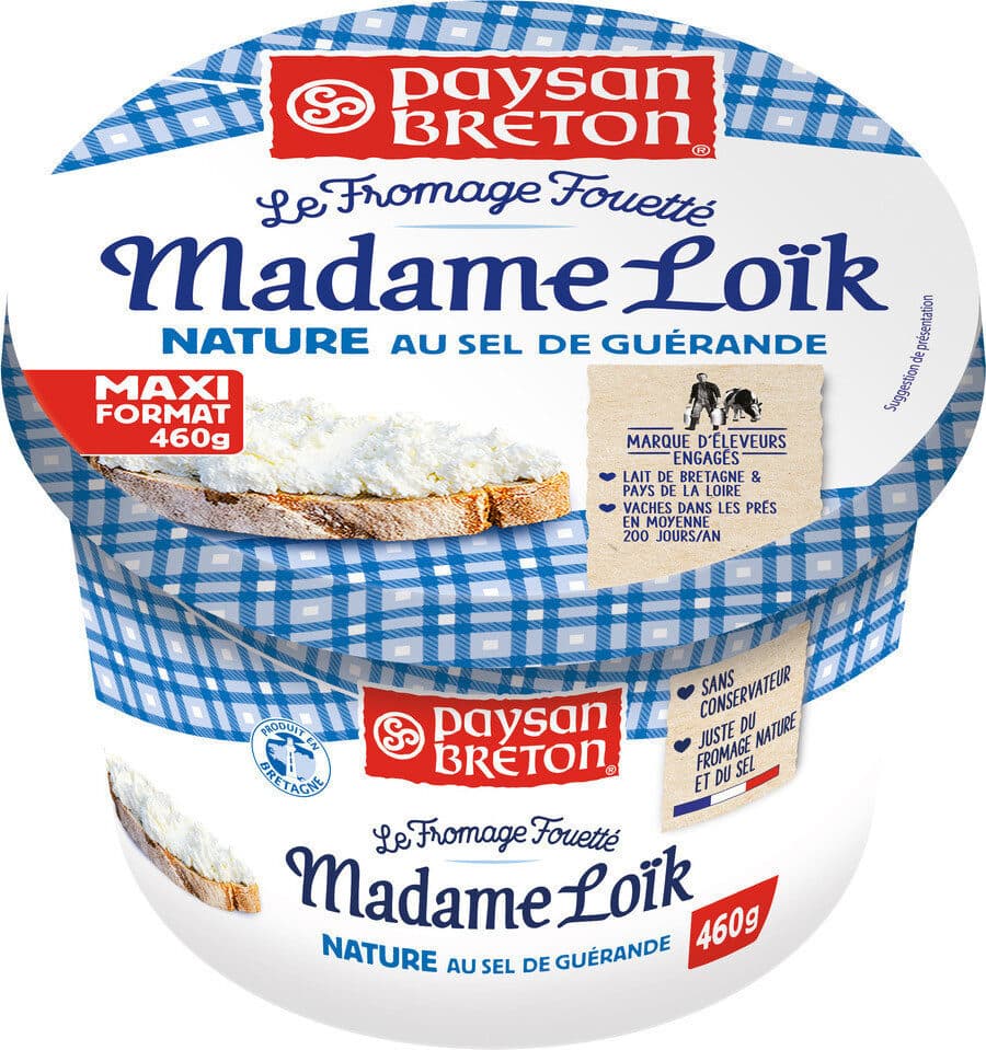 Paysan breton Fromage tartinable Nature packshot