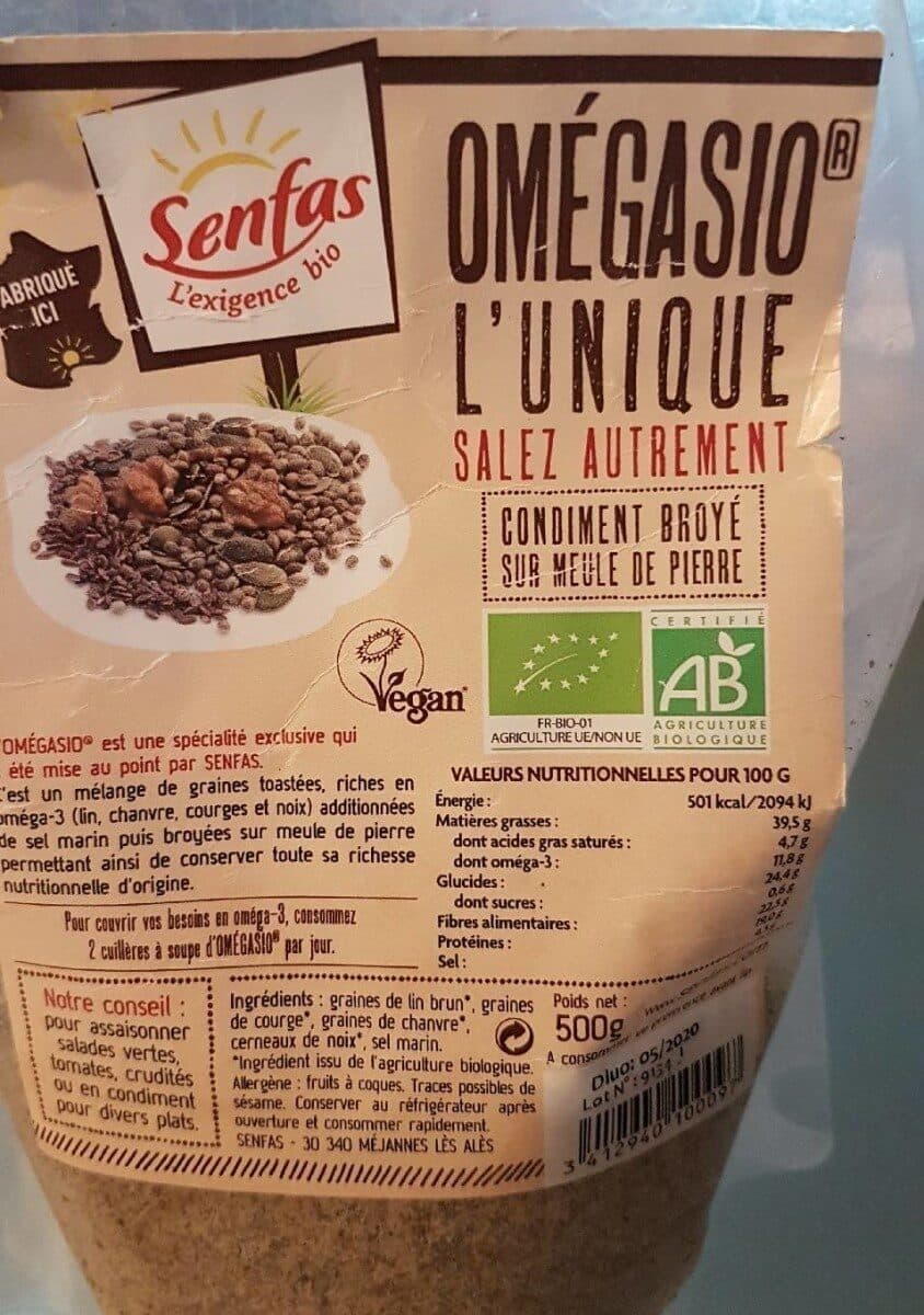 Senfas Omegasio packshot
