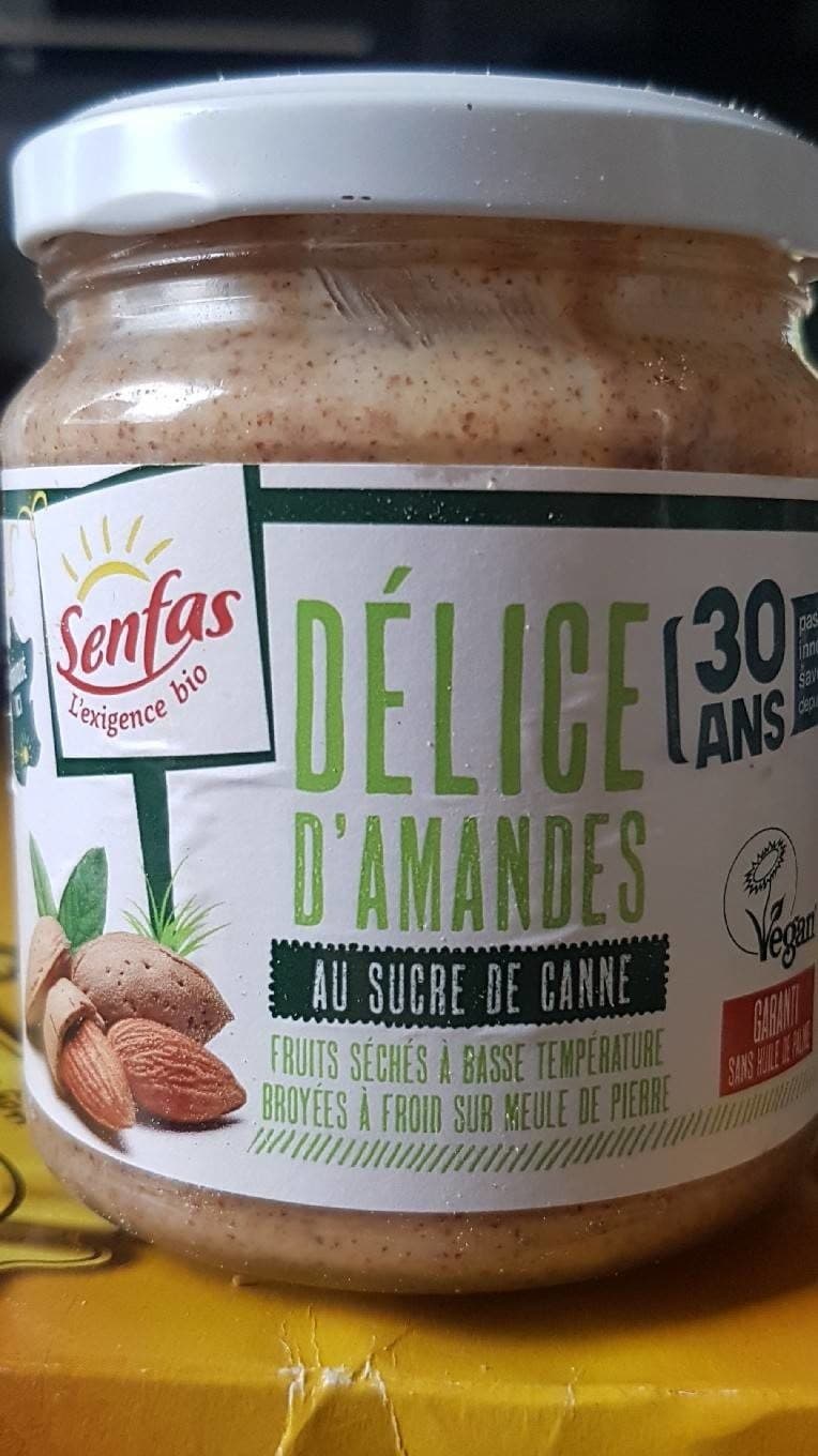 Senfas Délice d'amandes packshot