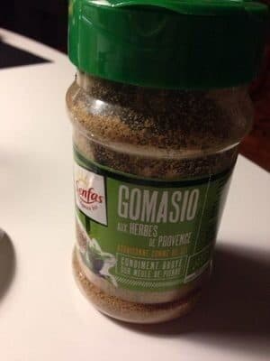 Senfas Gomasio aux herbes de Provence 130g packshot