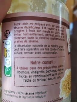 Senfas Tahin Crème de sésame packshot