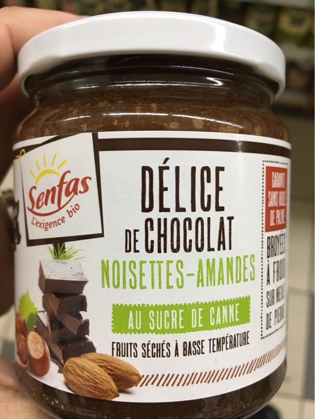 Senfas Delice de chocolat packshot
