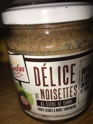 Senfas Delices de noisettes packshot