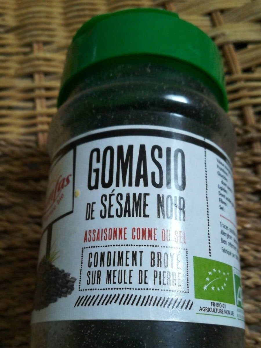 Open Food Facts Gomasio de sésame noir packshot