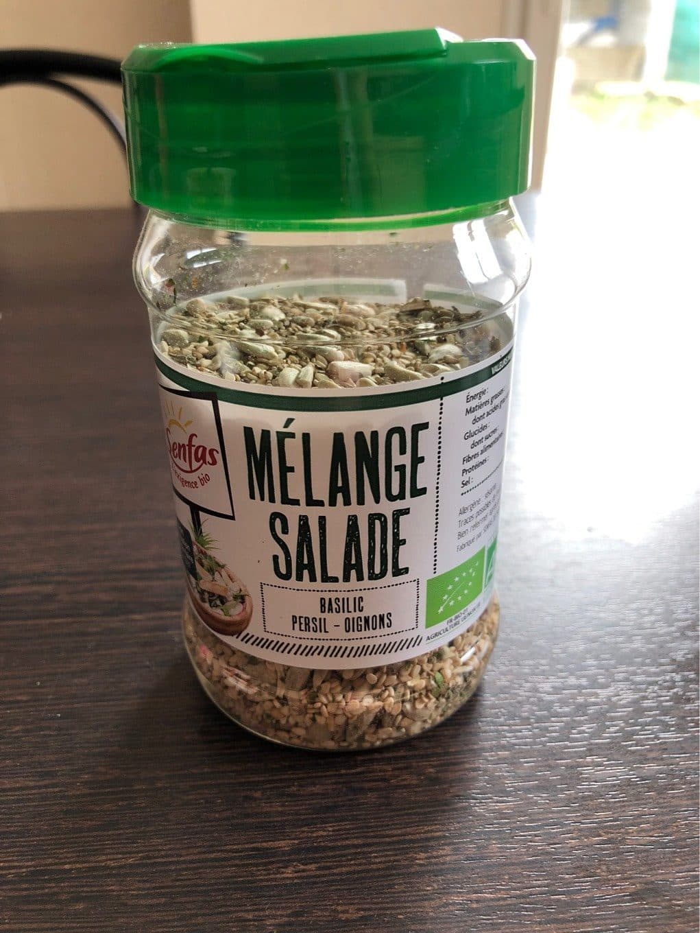 Senfas Mélange salade basilic persil oignon packshot
