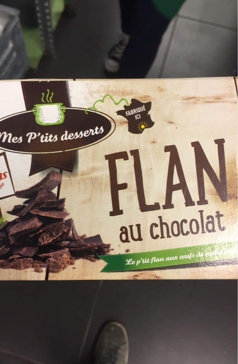 Open Food Facts Flan au chocolat packshot