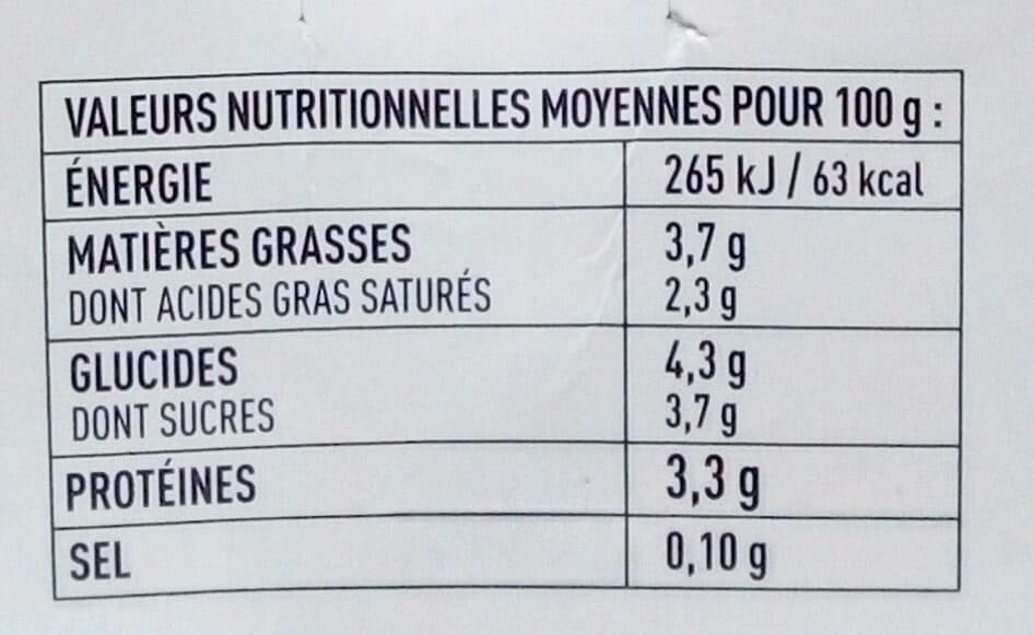 Ferme Collet Faisselle moulée à la louche au lait entier packshot