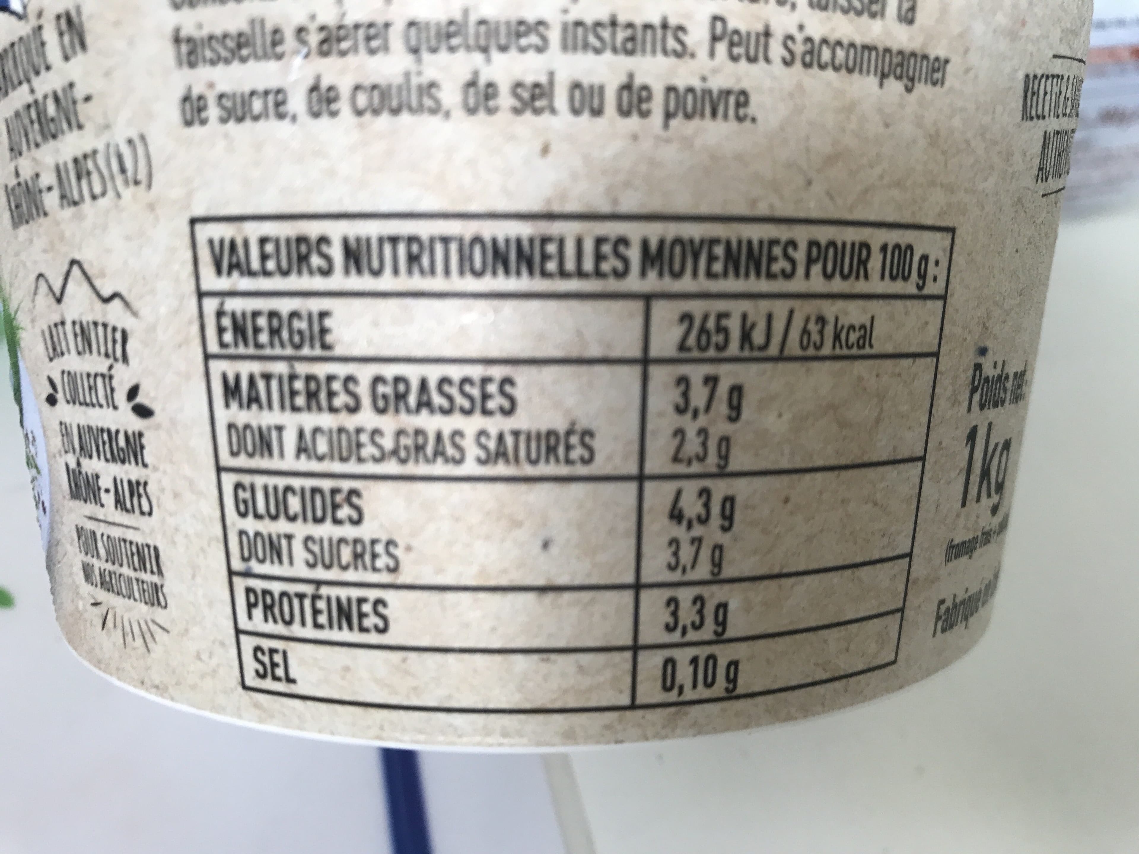 Ferme Collet Faiselle packshot