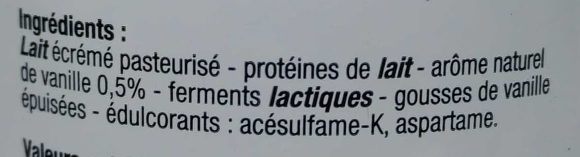 Ferme Collet Yaourt 0% vanille packshot