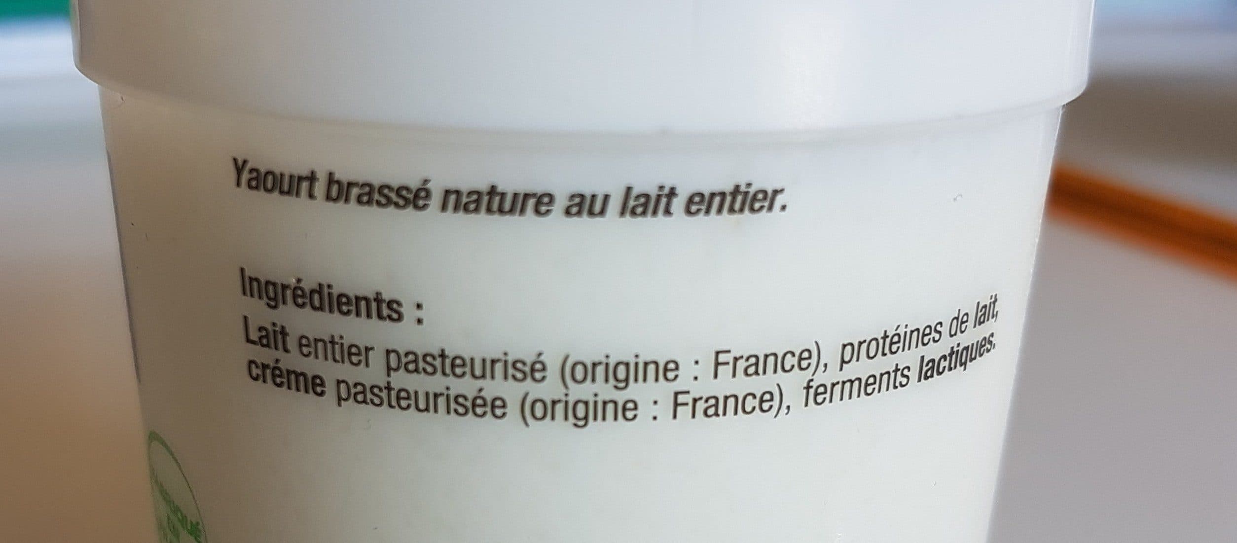Ferme Collet Yaourt nature packshot