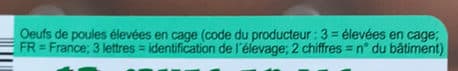 SARL Jean Carton 15 œufs frais packshot