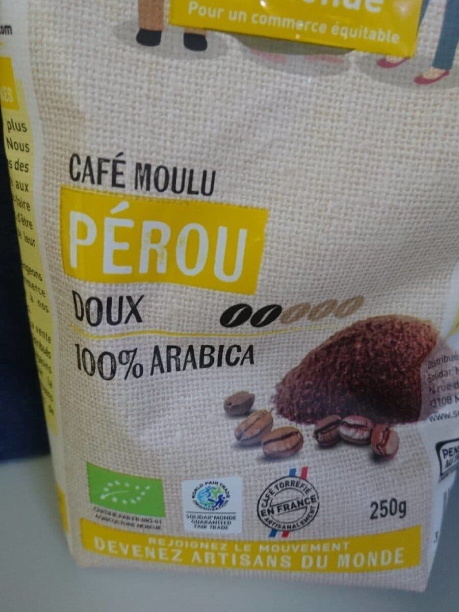 Artisans du Monde Café Pur Arabica packshot
