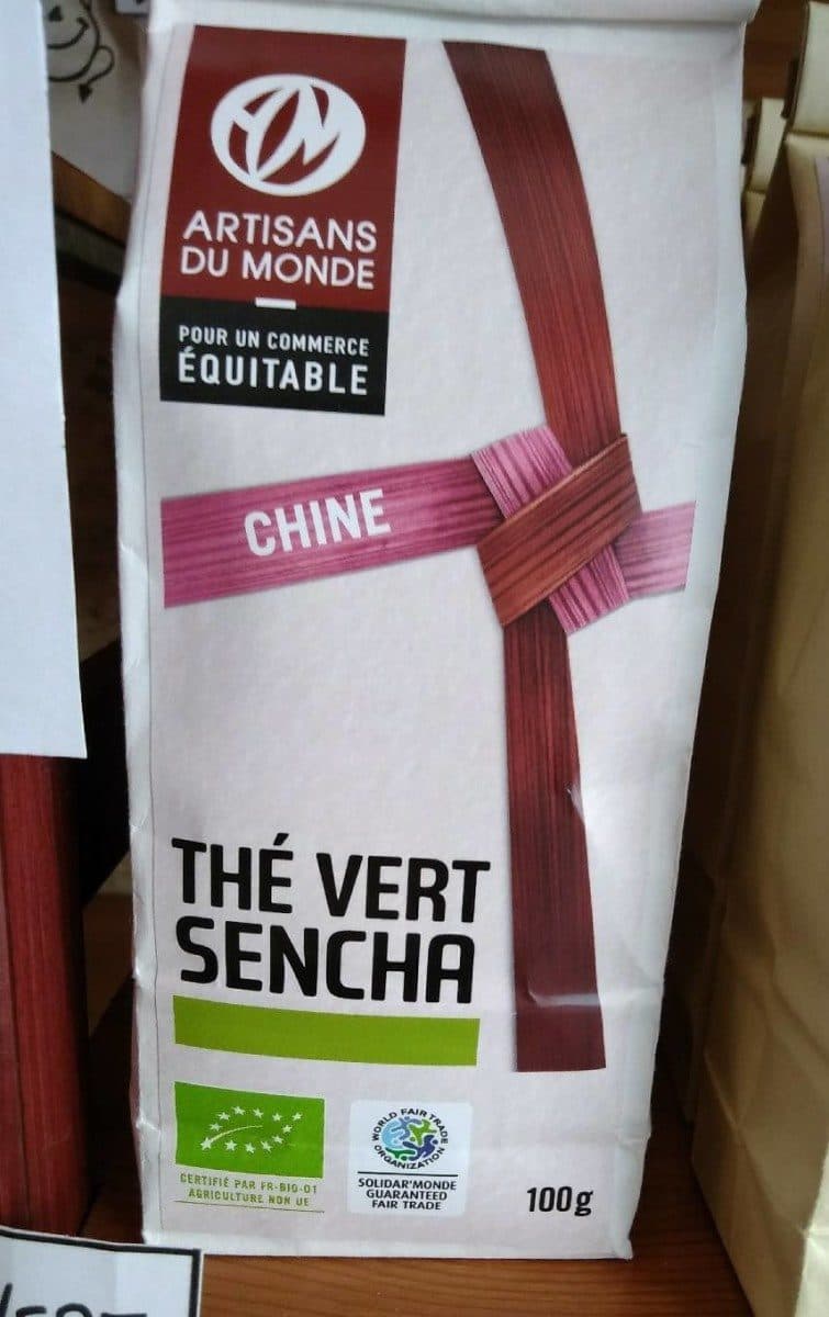 Artisans du Monde Thé vert sencha packshot