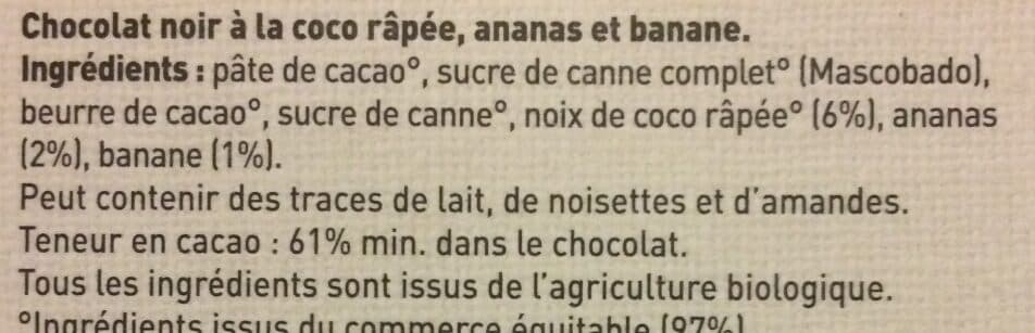 Artisans du Monde Chocolat Noir Exotique packshot
