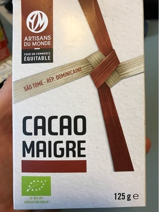 Artisans Du Monde Cacao Maigre packshot
