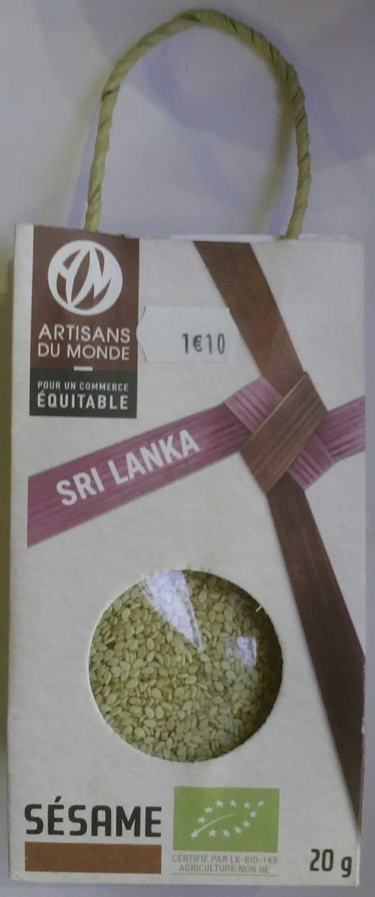 Artisans du Monde Sésame packshot