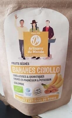 Artisans du Monde Bananes criollo packshot