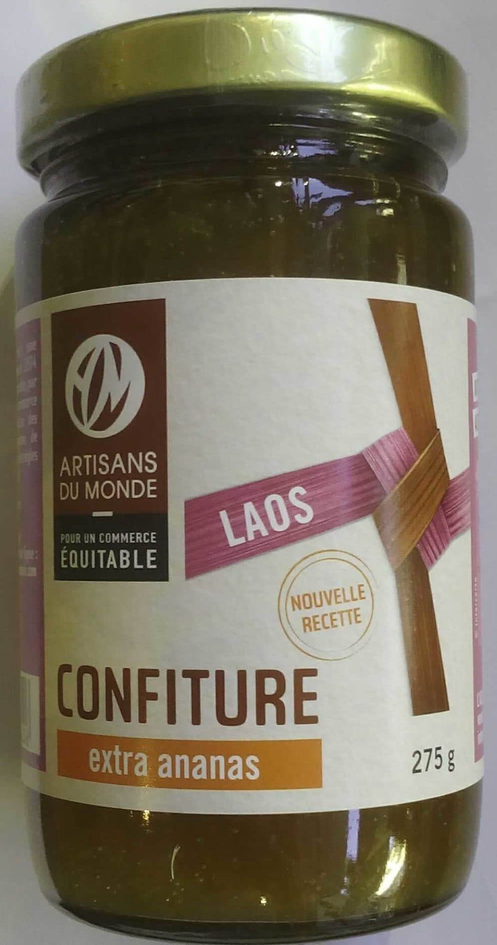 Artisans du Monde Confiture extra ananas packshot
