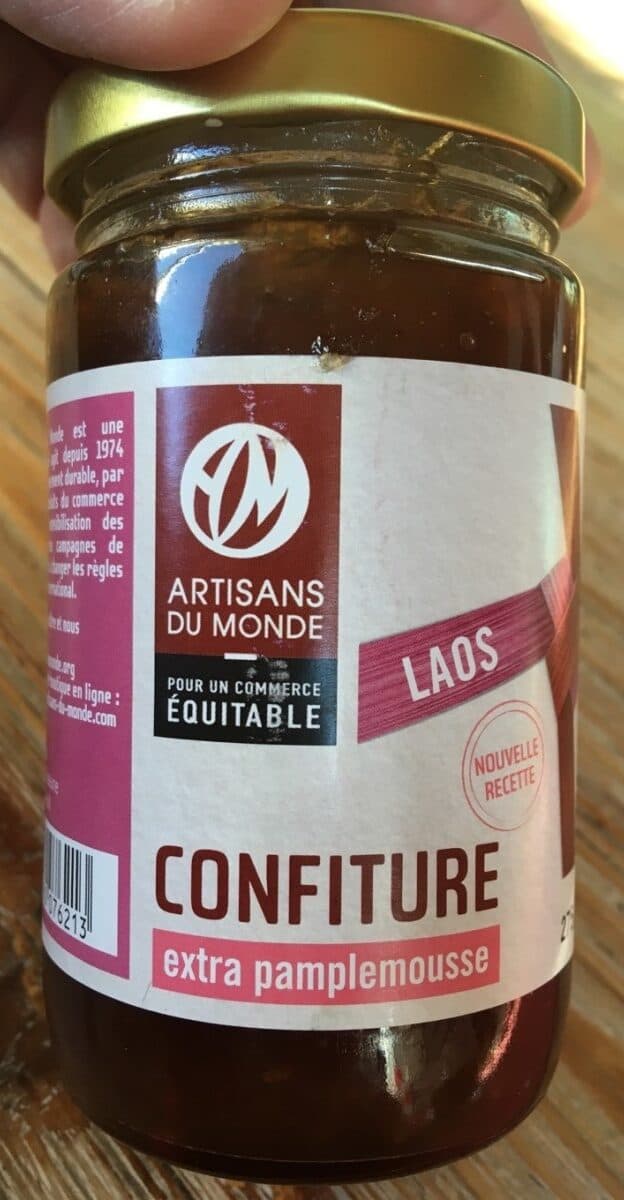 Artisans du Monde Confiture extra pamplemousse packshot