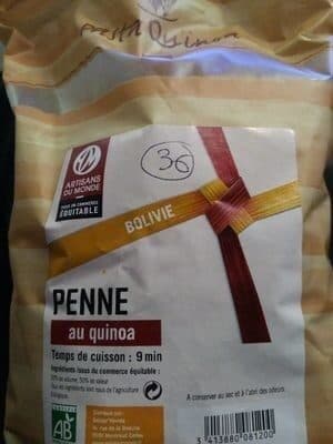 Artisans du monde Artisans Du Monde - Penne Au Quinoa Bio packshot