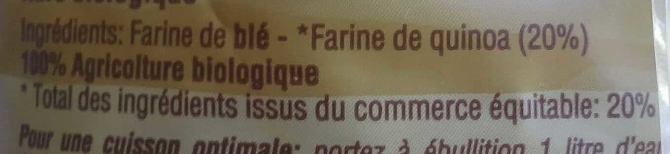 Artisans du Monde Fusilli au Quinoa packshot