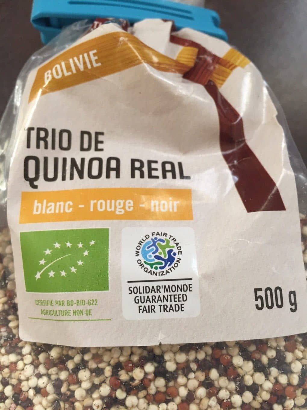 Artisans Du Monde Trio de quinoa real packshot
