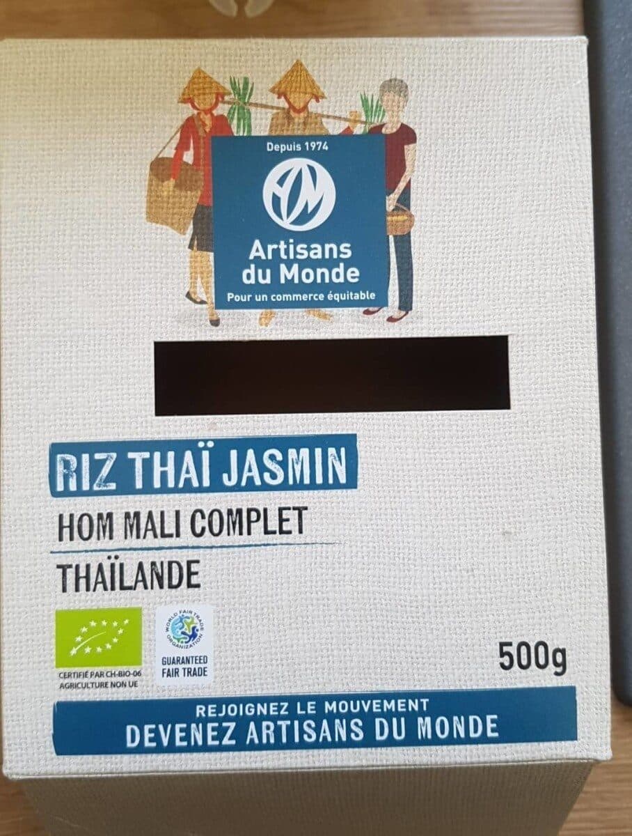 Artisans du Monde Riz thaï jasmin packshot