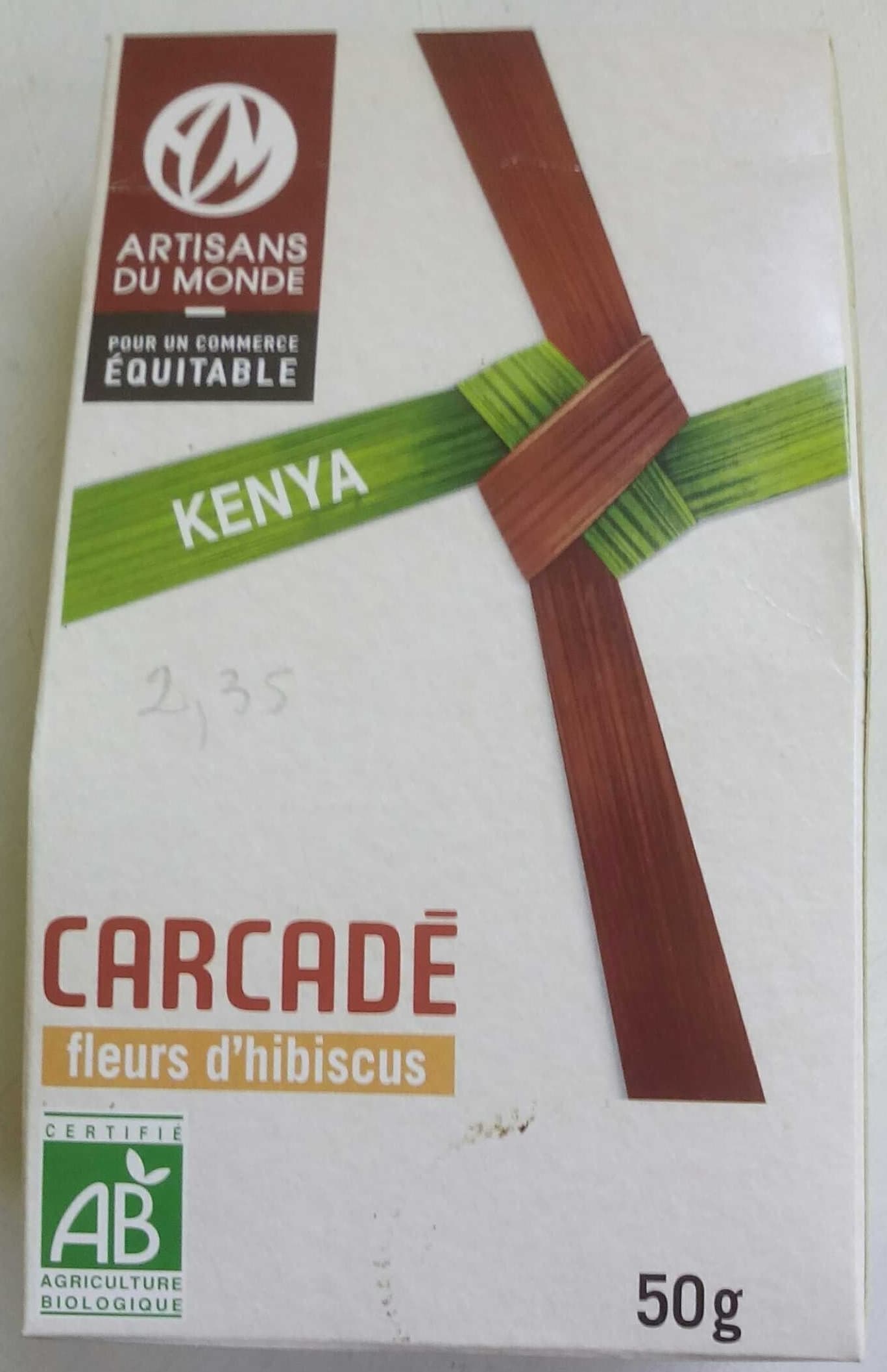 Artisans du Monde Carcadé packshot