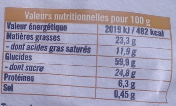 Artisans du Monde Sablés épeautre & cacao packshot