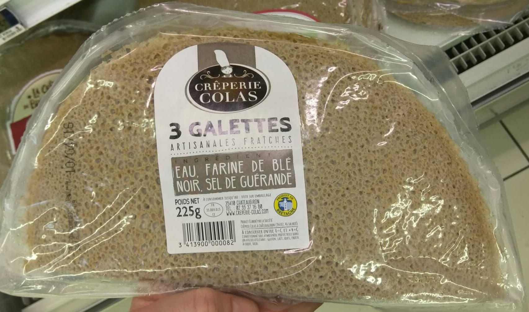 Crêperie Colas Galettes packshot