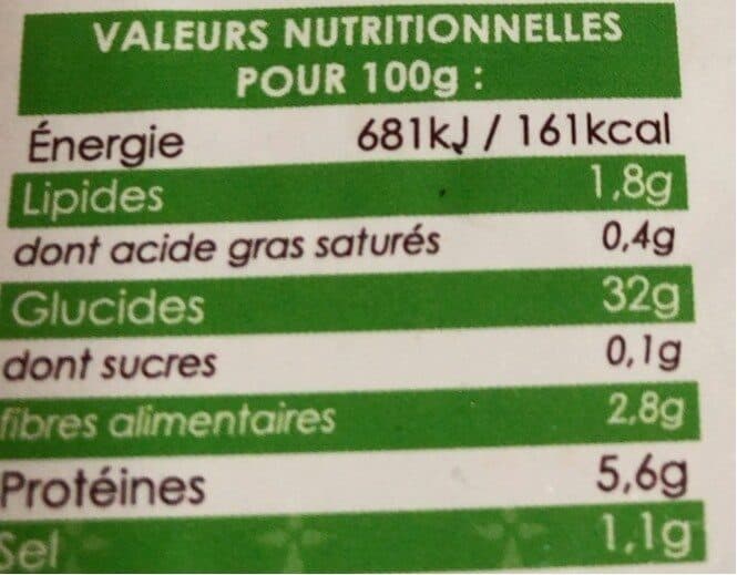 Creperie colas Galettes bio fraiches Creperie Colas, 6 pieces packshot