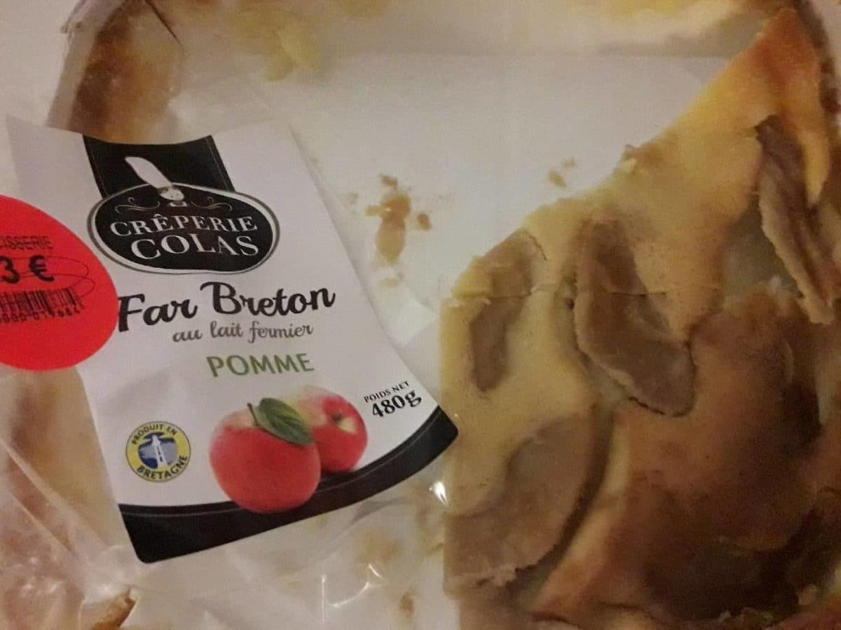 Crêperie Colas Far Breton au Lait Fermier Pomme packshot