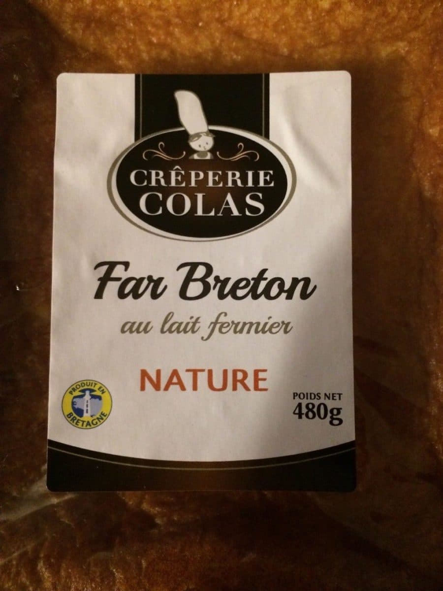 Crêperie Colas Far Breton au Lait Fermier Nature packshot