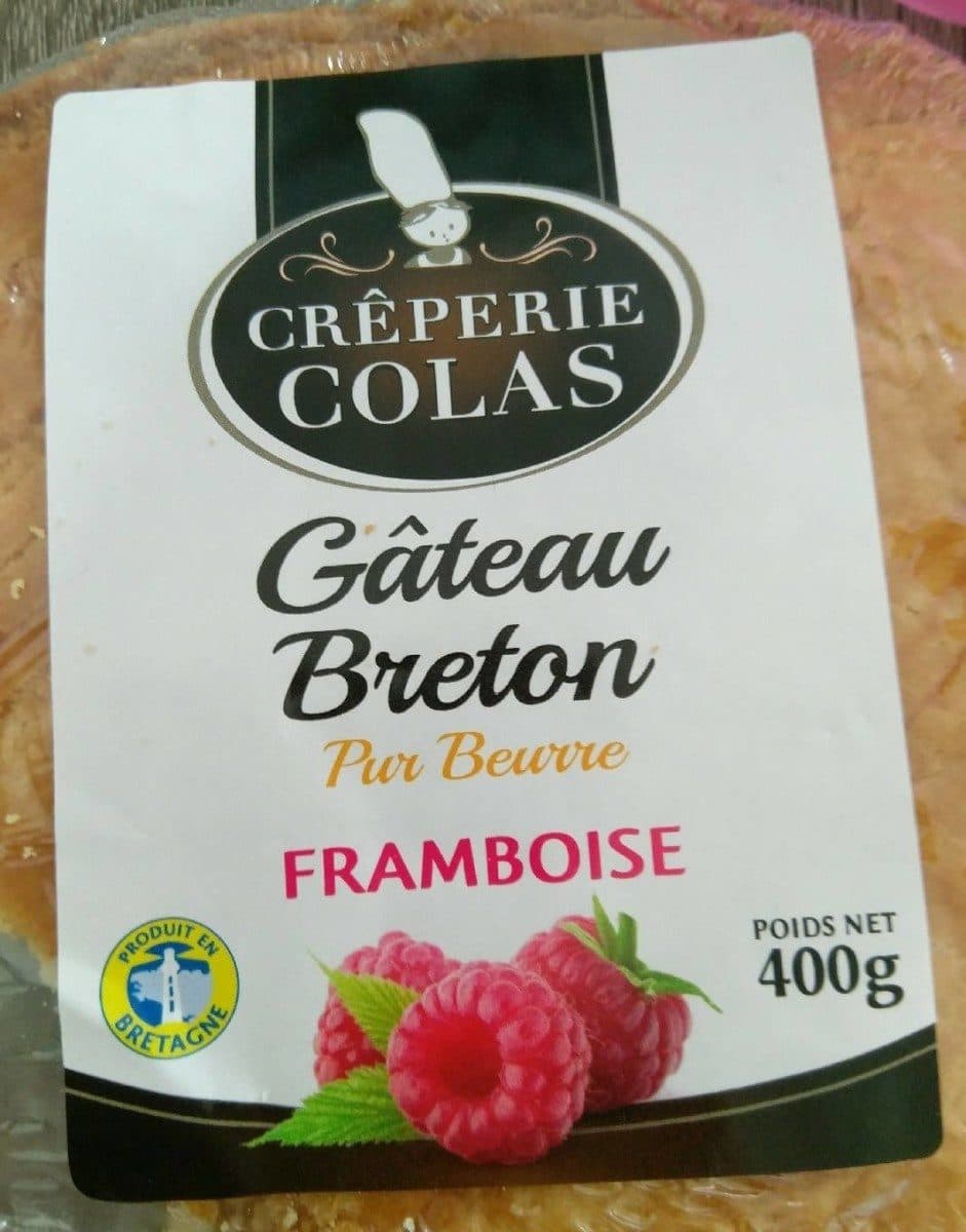 Crêperie Colas Gâteau Breton Framboise packshot