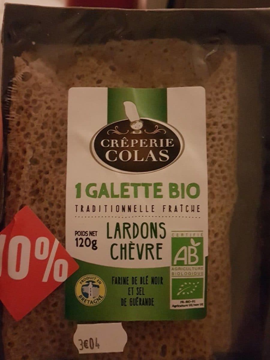 Crêperie Colas Galette Lardon Chèvre packshot