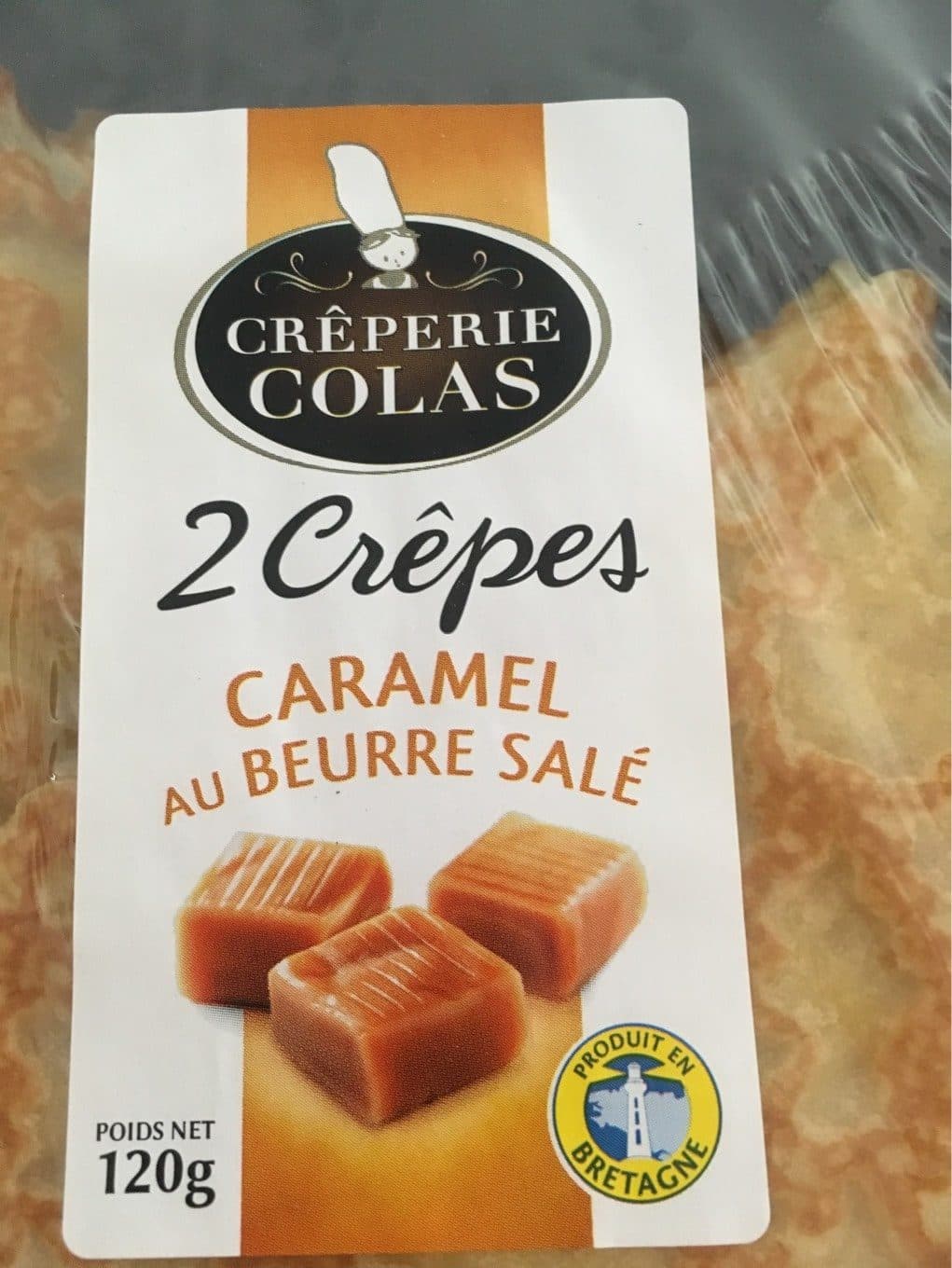 Crêperie Colas Crêpes Caramel au Beurre Salé packshot