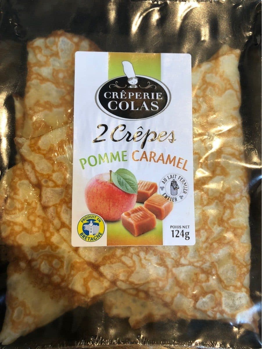 Crêperie Colas 2 Crêpes pomme caramel packshot