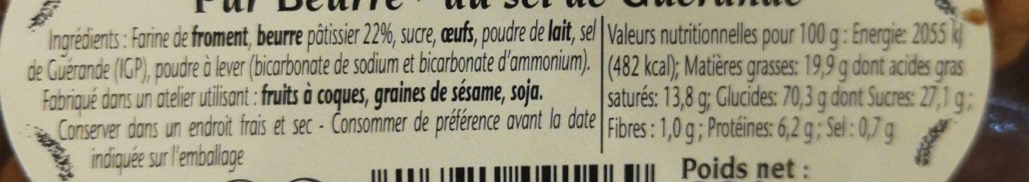 Biscuiterie Du Morvan Galettes bretonnes packshot