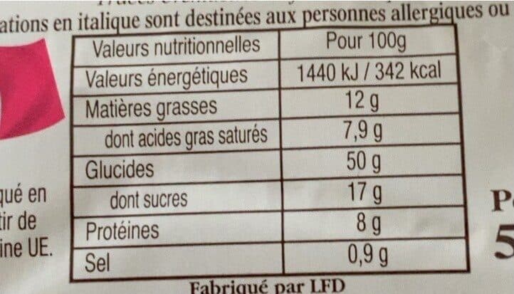 LFD Gache pur beurre packshot