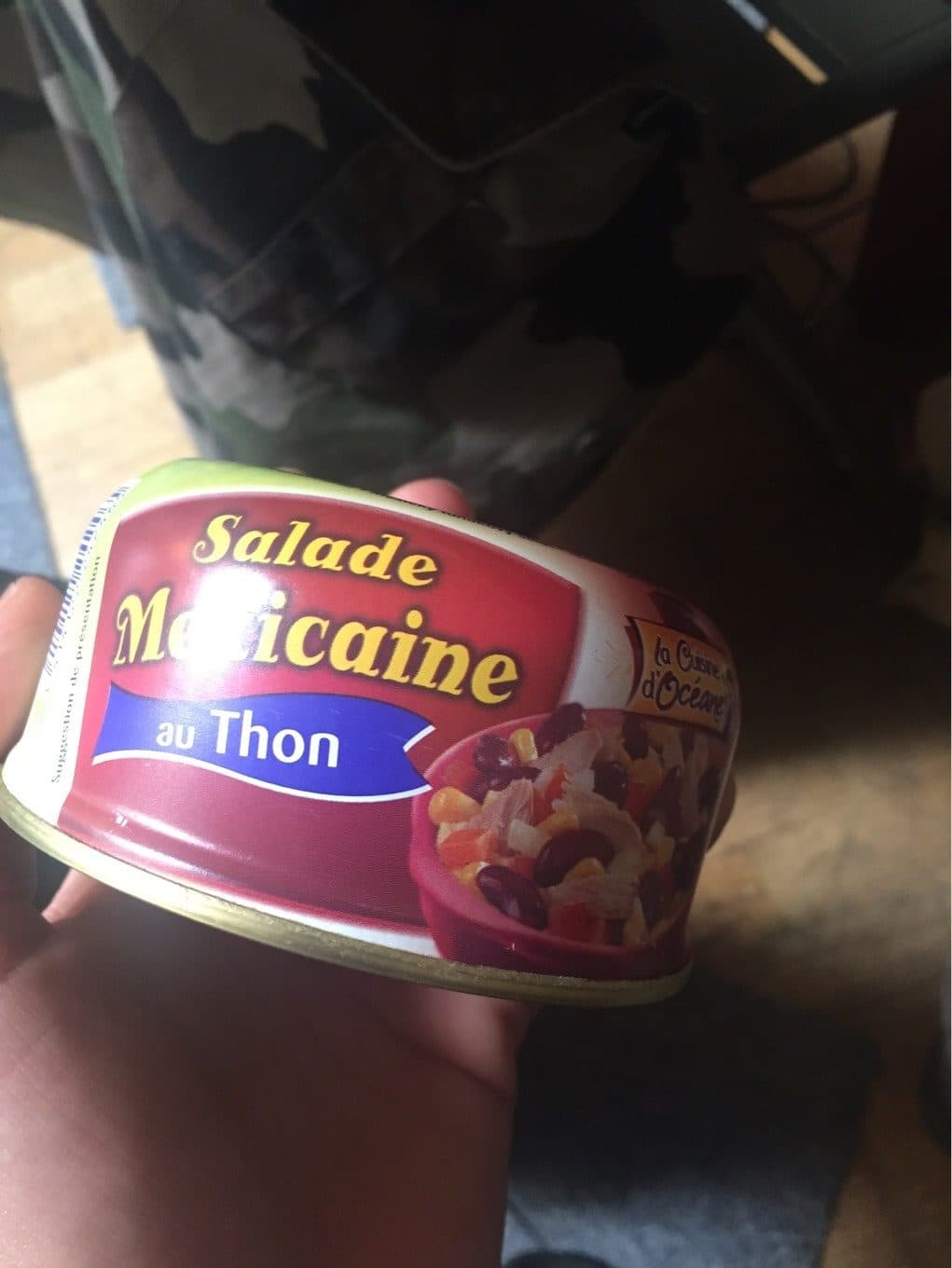 cuisine oceane Salade mex packshot