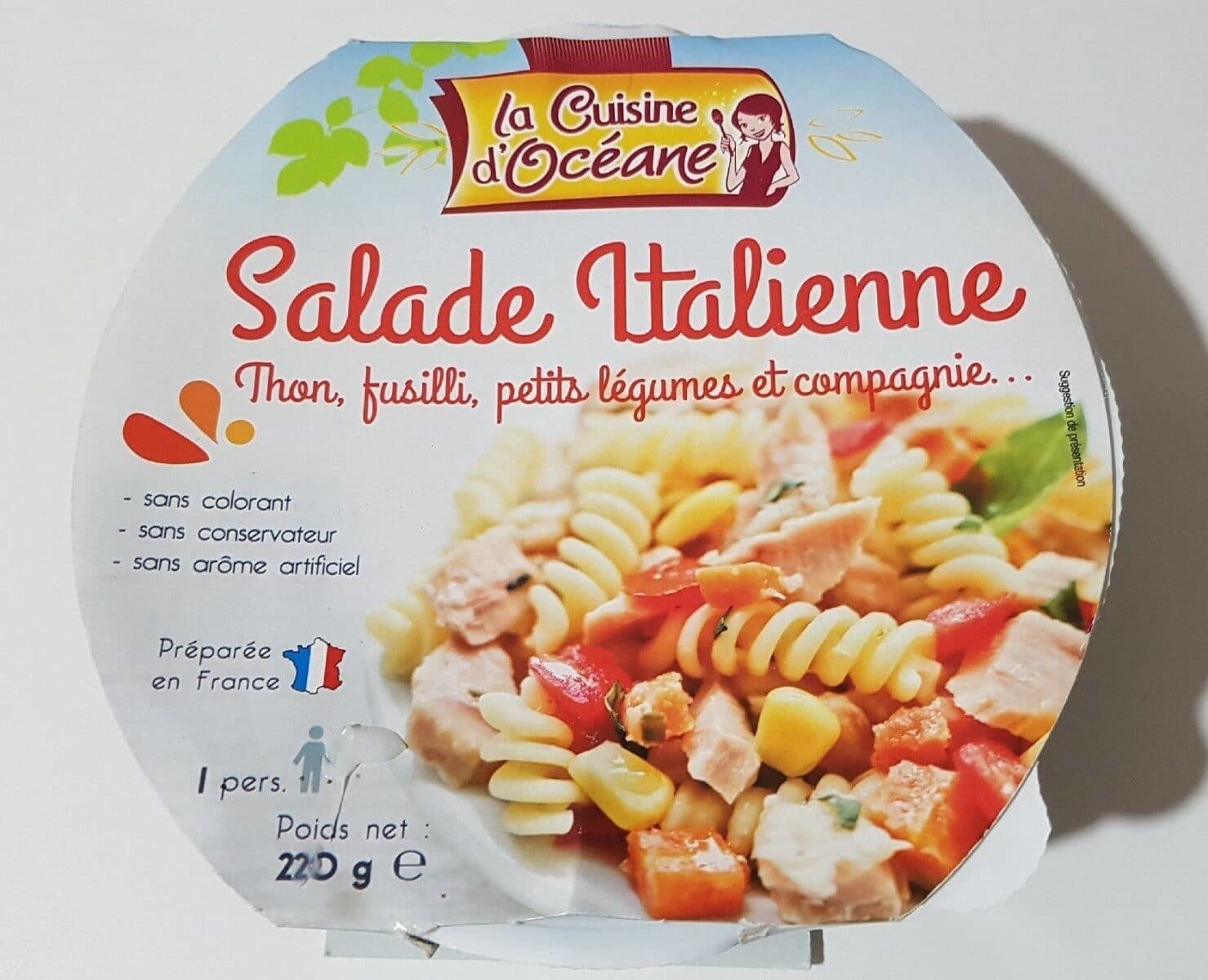 La Cuisine d'Océane Salade Italienne Au Thon 220g packshot