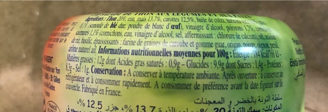La Cuisine D’oceane Salade italienne au thon packshot