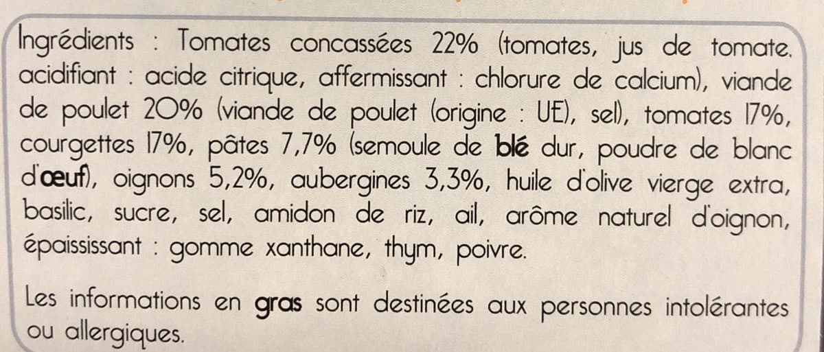 La Cuisine d' Océane Salade provençale poulet packshot