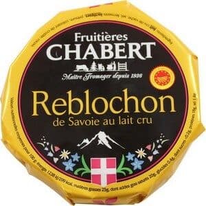Fruitieres chabert Reblochon de Savoie au lait cru packshot