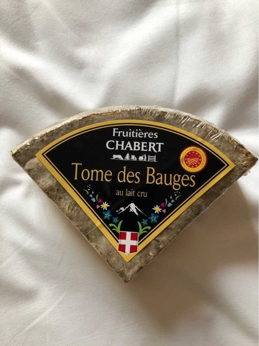Chabert tome des bauges au lait cru packshot