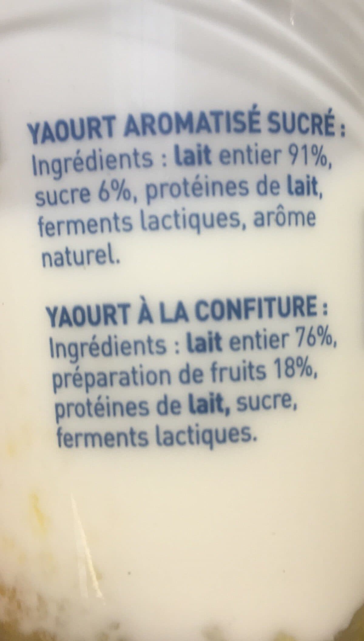 Open Food Facts Yaourt au lait de savoie packshot